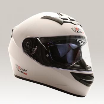 Helm Speed LS2 weiß Gr.XS